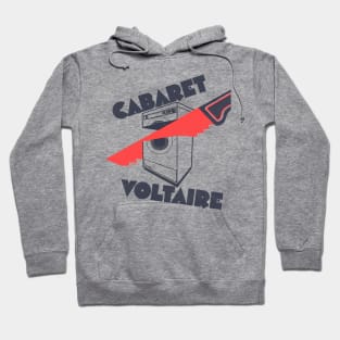 Cabaret Voltaire -- Punsktyle Design Hoodie